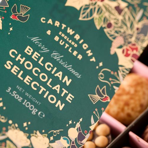 Belgian Chocolates Selection in Tin - The Great Yorkshire Shop