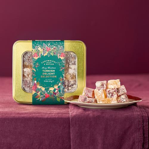 Turkish Delight Selection in Tin - The Great Yorkshire Shop