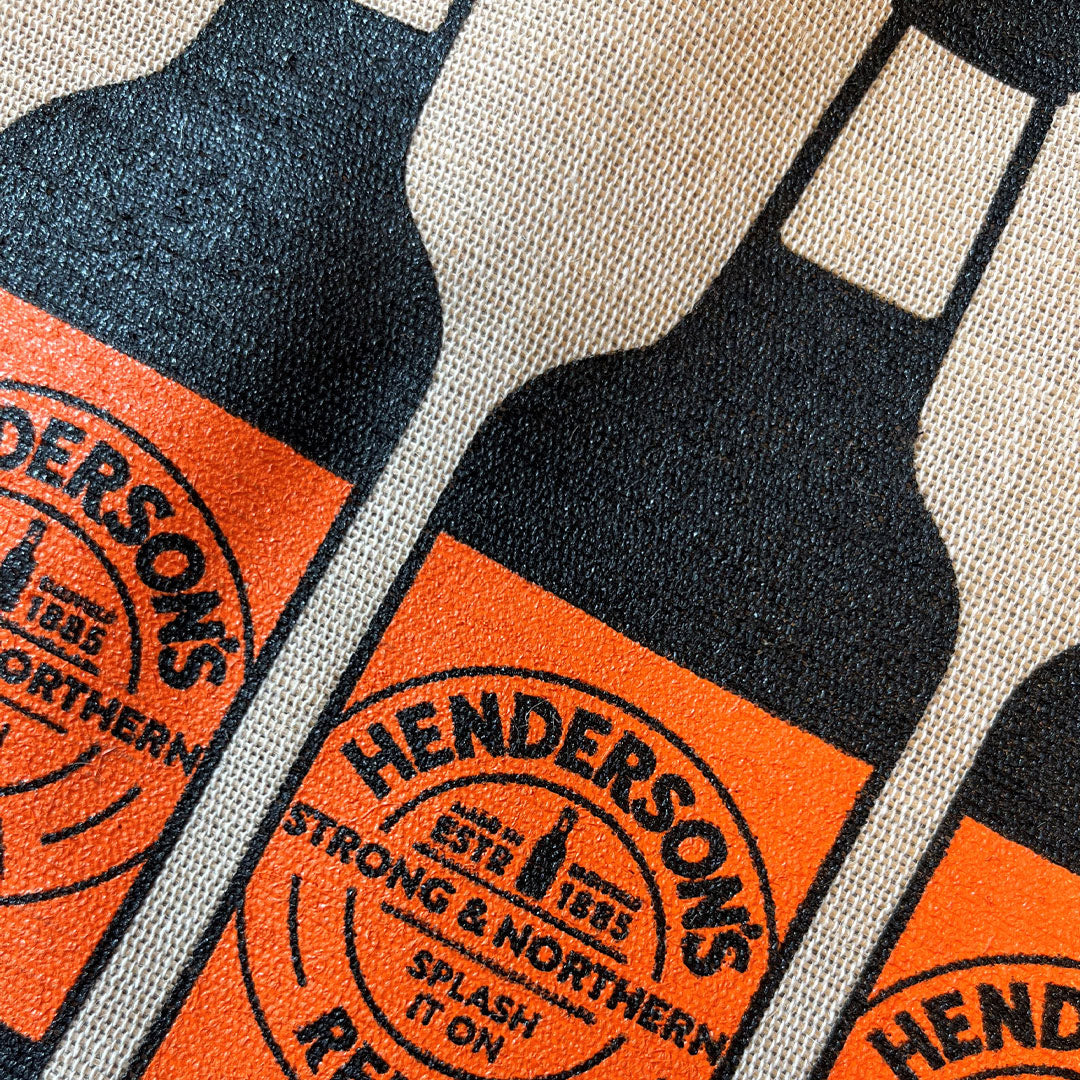 Henderson's Relish Jute Shopper Bag - The Great Yorkshire Shop