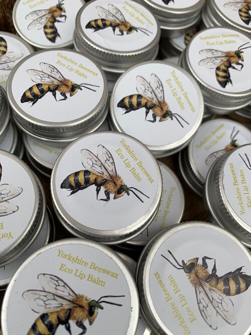 Organic Pure Yorkshire Beeswax Lip Balm - The Great Yorkshire Shop