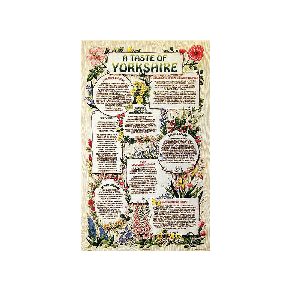 A Taste of Yorkshire Tea Towel - The Great Yorkshire Shop