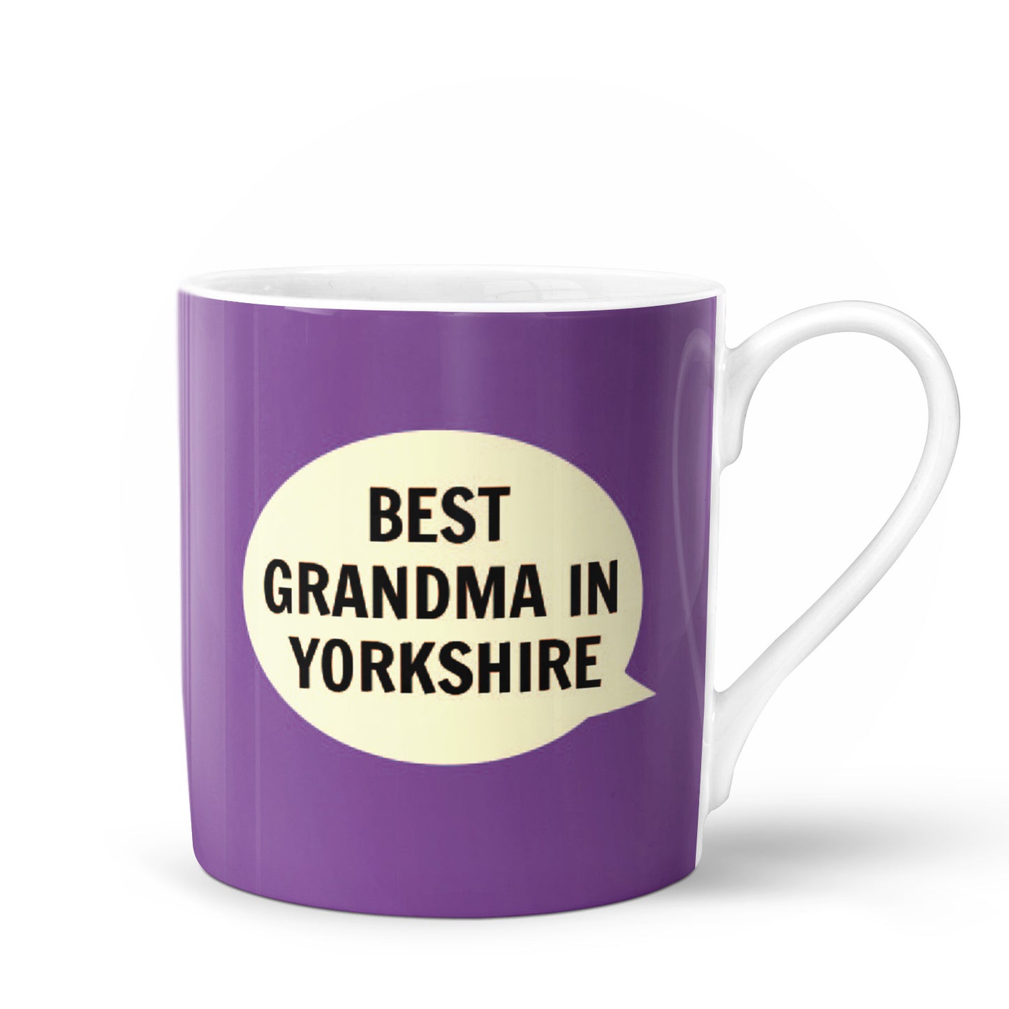 Best Grandma in Yorkshire Bone China Mug - The Great Yorkshire Shop