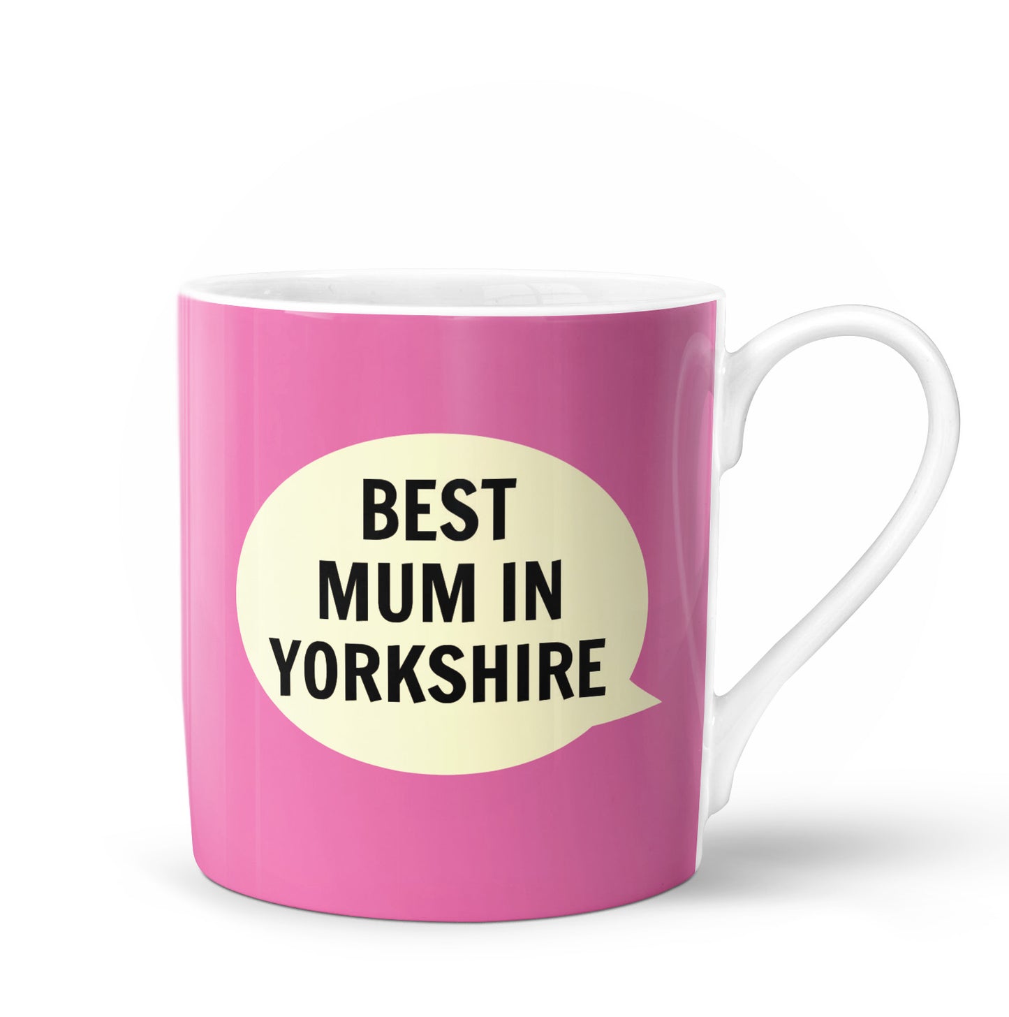 Best Mum In Yorkshire Bone China Mug - The Great Yorkshire Shop