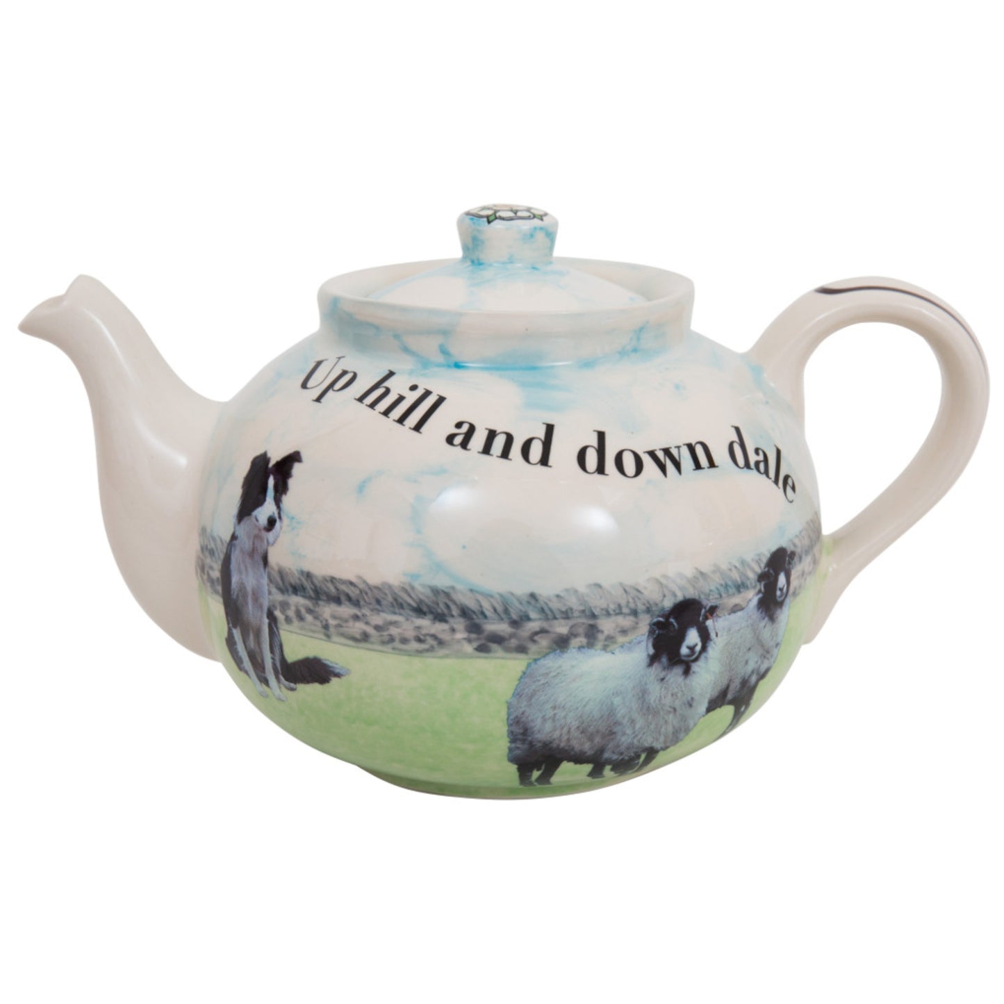 Yorkshire Dales Themed Medium Betty Tea Pot - The Great Yorkshire Shop