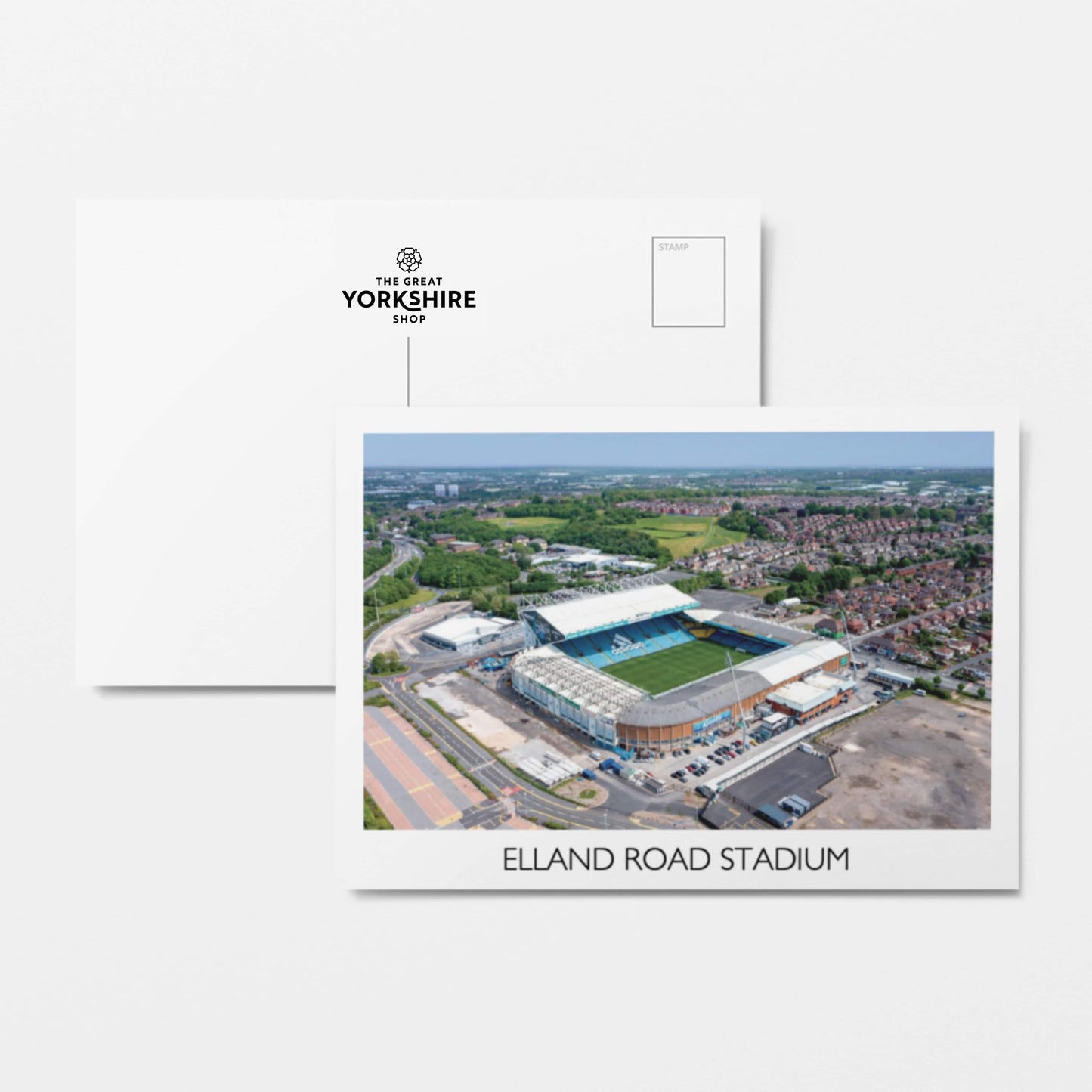 Elland Road Stadium Postcard - The Great Yorkshire Shop