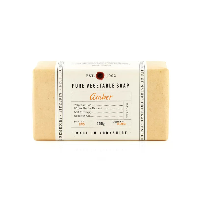 Amber Pure Vegetable Soap - The Great Yorkshire Shop