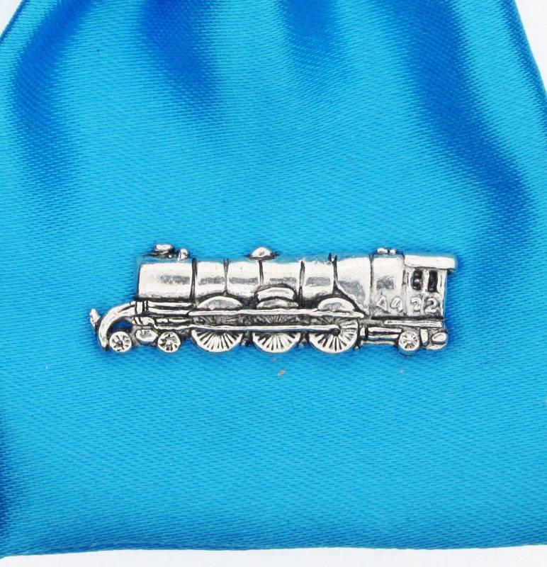 Flying Scotsman Train Pewter Pin Badge - The Great Yorkshire Shop