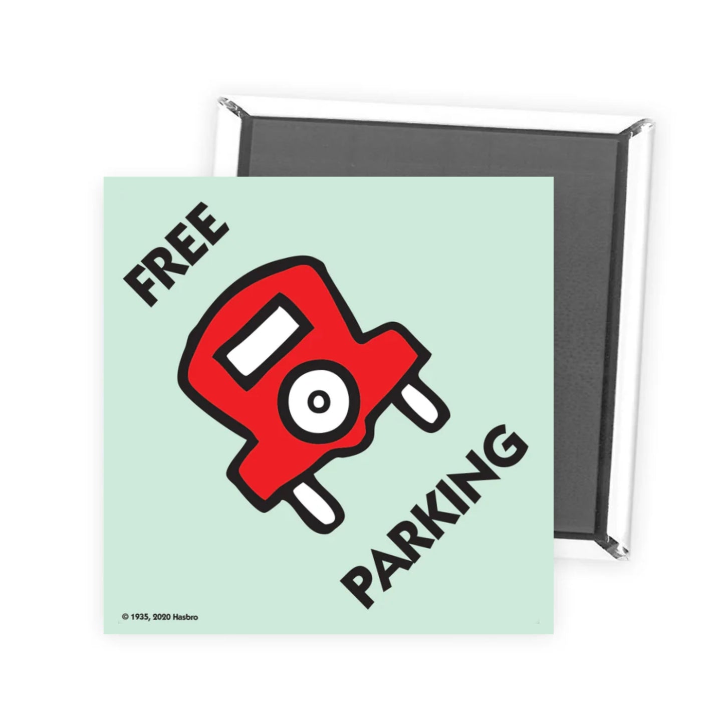 Free Parking Monopoly Magnet - The Great Yorkshire Shop