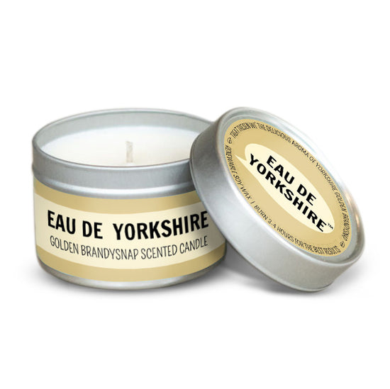 Golden Brandysnap Eau De Yorkshire Scented Candle - The Great Yorkshire Shop