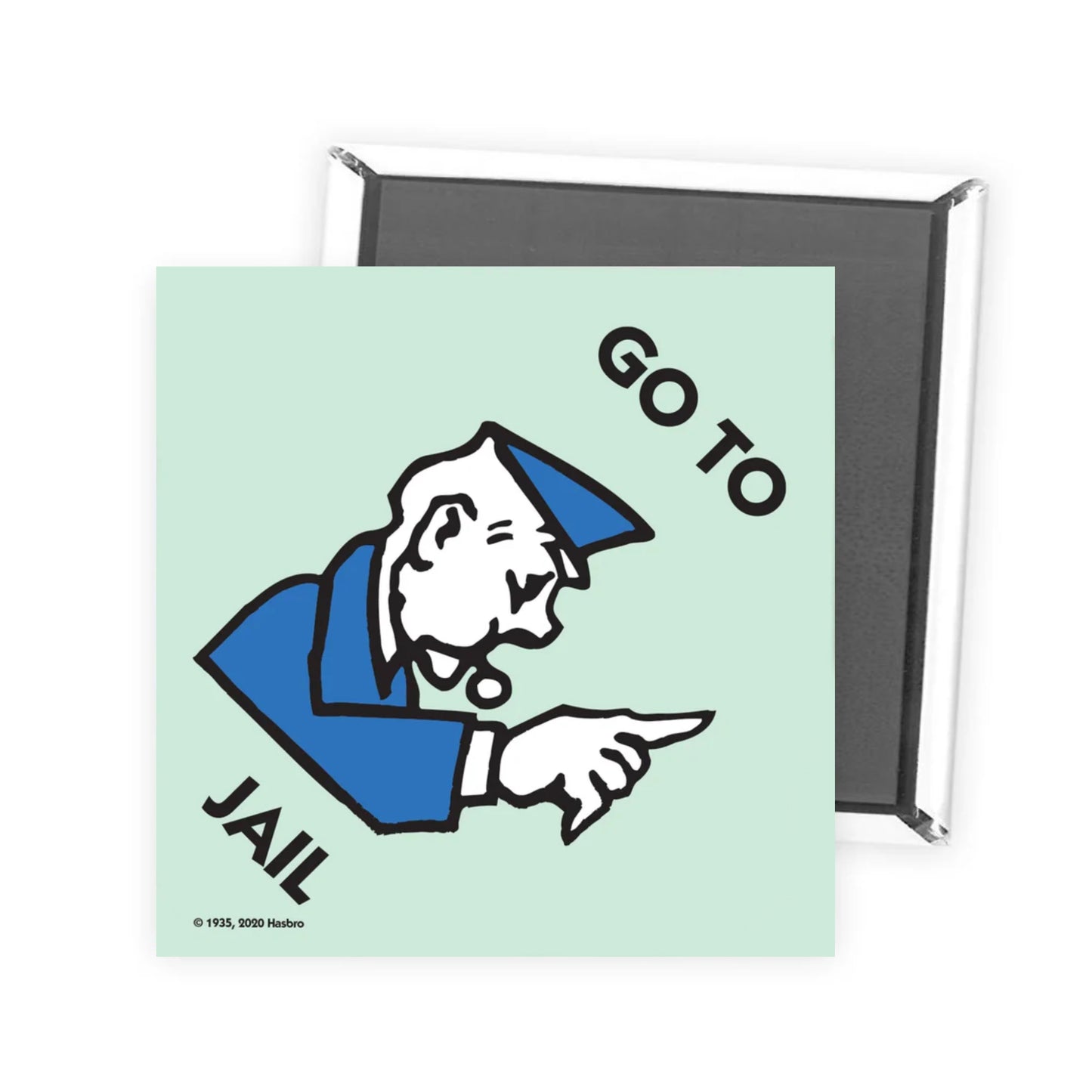 Go to Jail Monopoly Magnet - The Great Yorkshire Shop