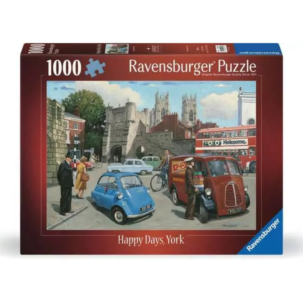 Happy Days York Jigsaw Puzzle 1000 Piece - The Great Yorkshire Shop