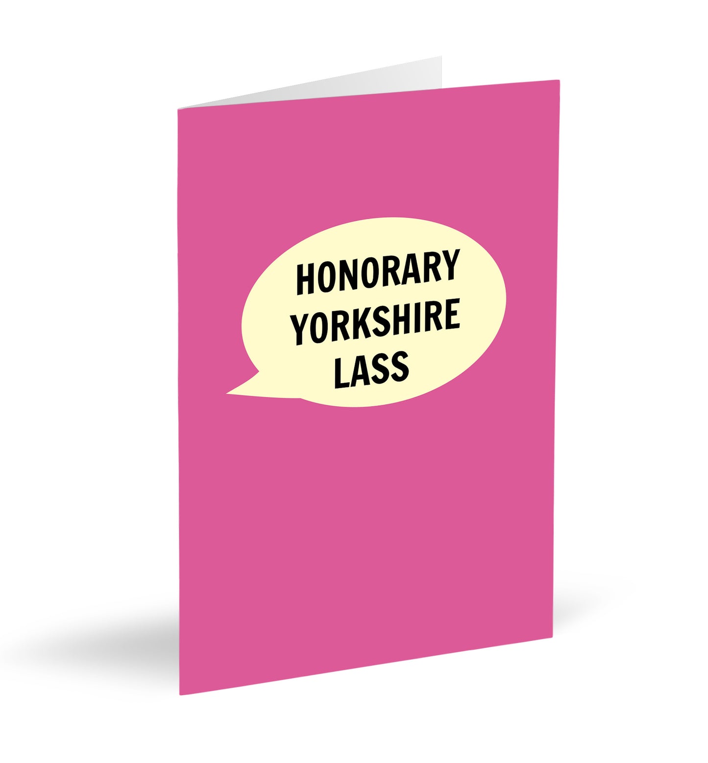 Honorary Yorkshire Lass Card - The Great Yorkshire Shop