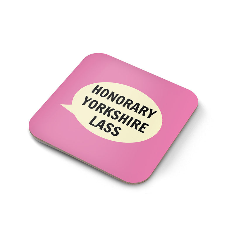 Honorary Yorkshire Lass Coaster - The Great Yorkshire Shop