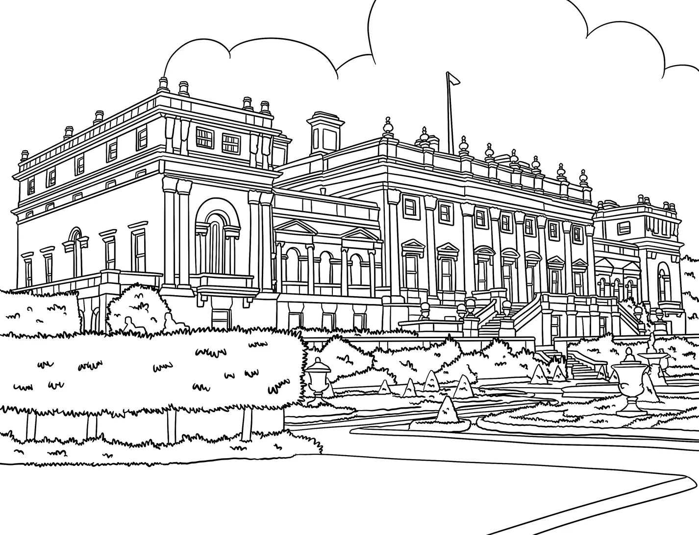 Colour in Leeds A4 Colouring Book - The Great Yorkshire Shop