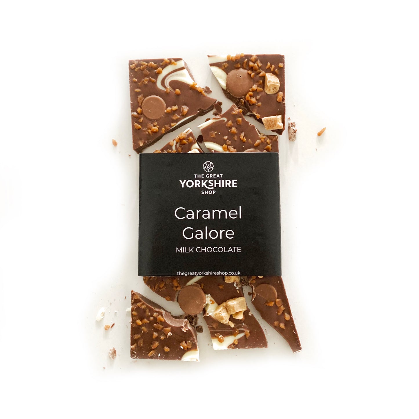 Caramel Galore Milk Chocolate Bar - The Great Yorkshire Shop