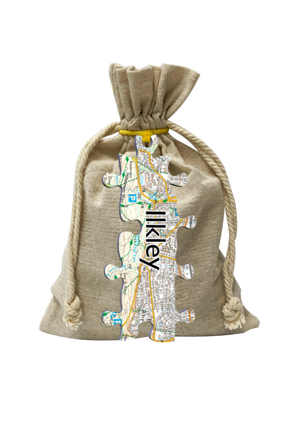Ilkley Map Jigsaw Puzzle in a Bag - The Great Yorkshire Shop
