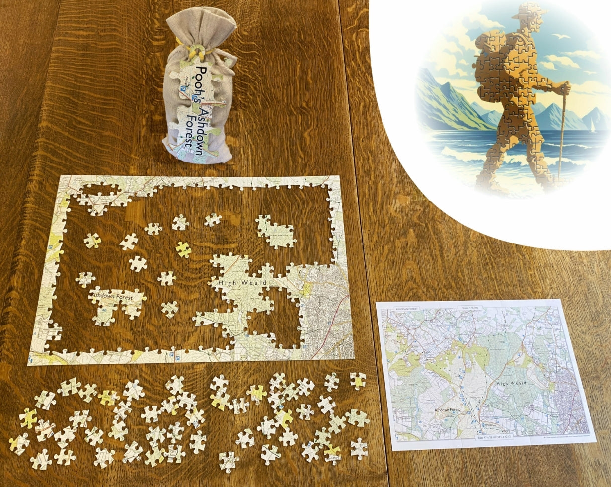 Settle Map Jigsaw Puzzle in a Bag - The Great Yorkshire Shop