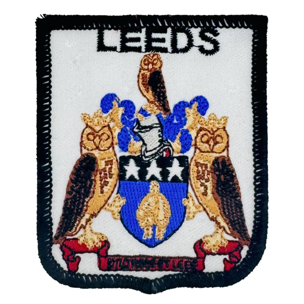 Leeds City Coat of Arms Embroidered Patch Badge - The Great Yorkshire Shop