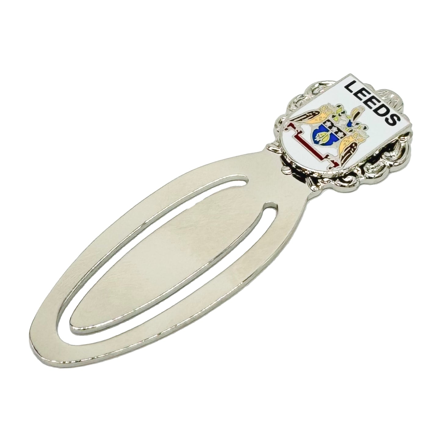 Leeds City Coat of Arms Metal Bookmark - The Great Yorkshire Shop