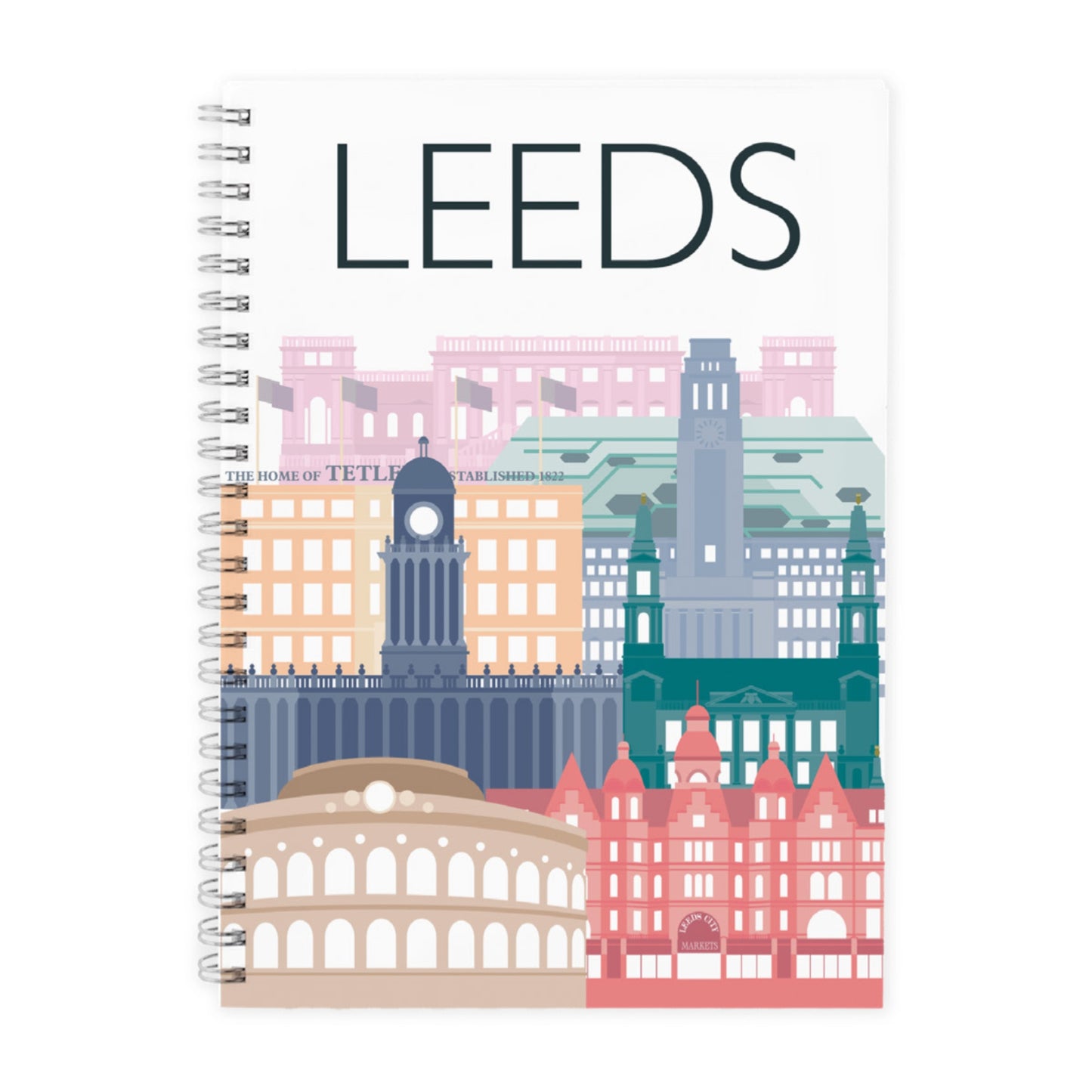 Leeds City Hardcover Notebook - The Great Yorkshire Shop