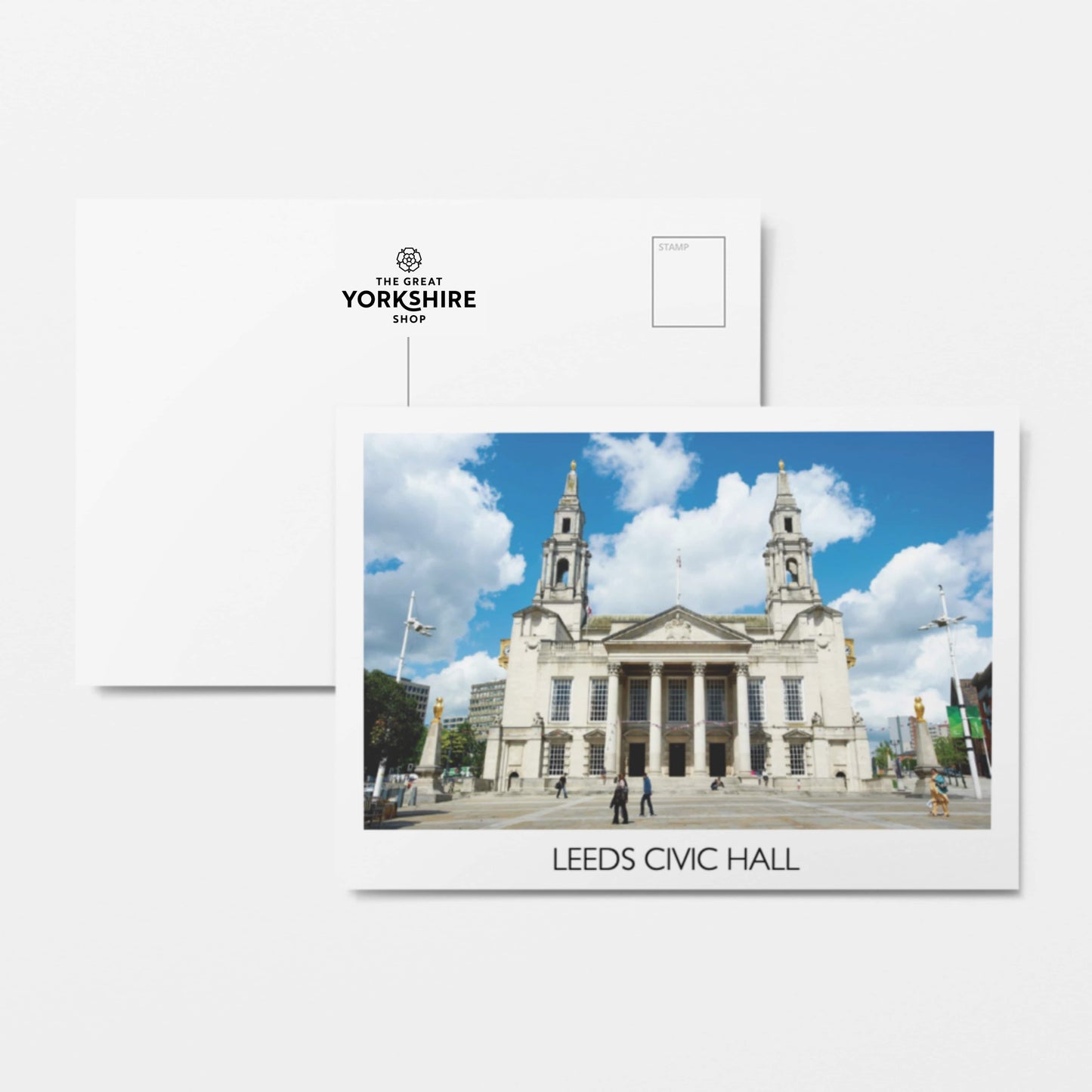 Leeds Civic Hall Postcard - The Great Yorkshire Shop