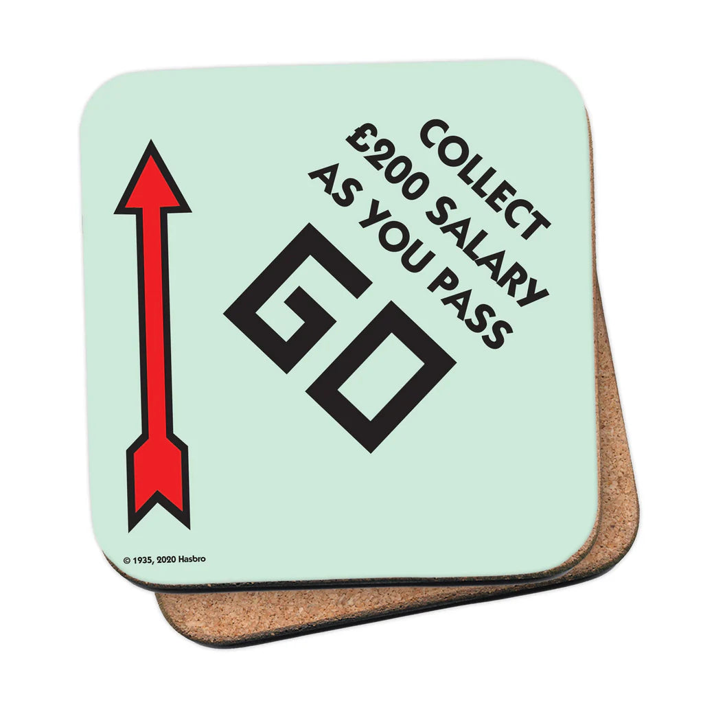 Go Monopoly Coaster - The Great Yorkshire Shop