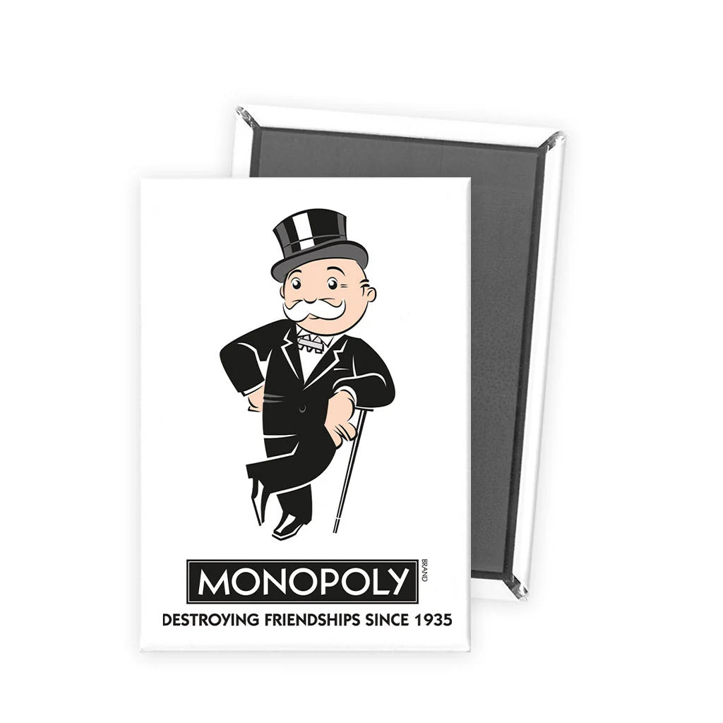 Monopoly Destroying Friendships Magnet - The Great Yorkshire Shop
