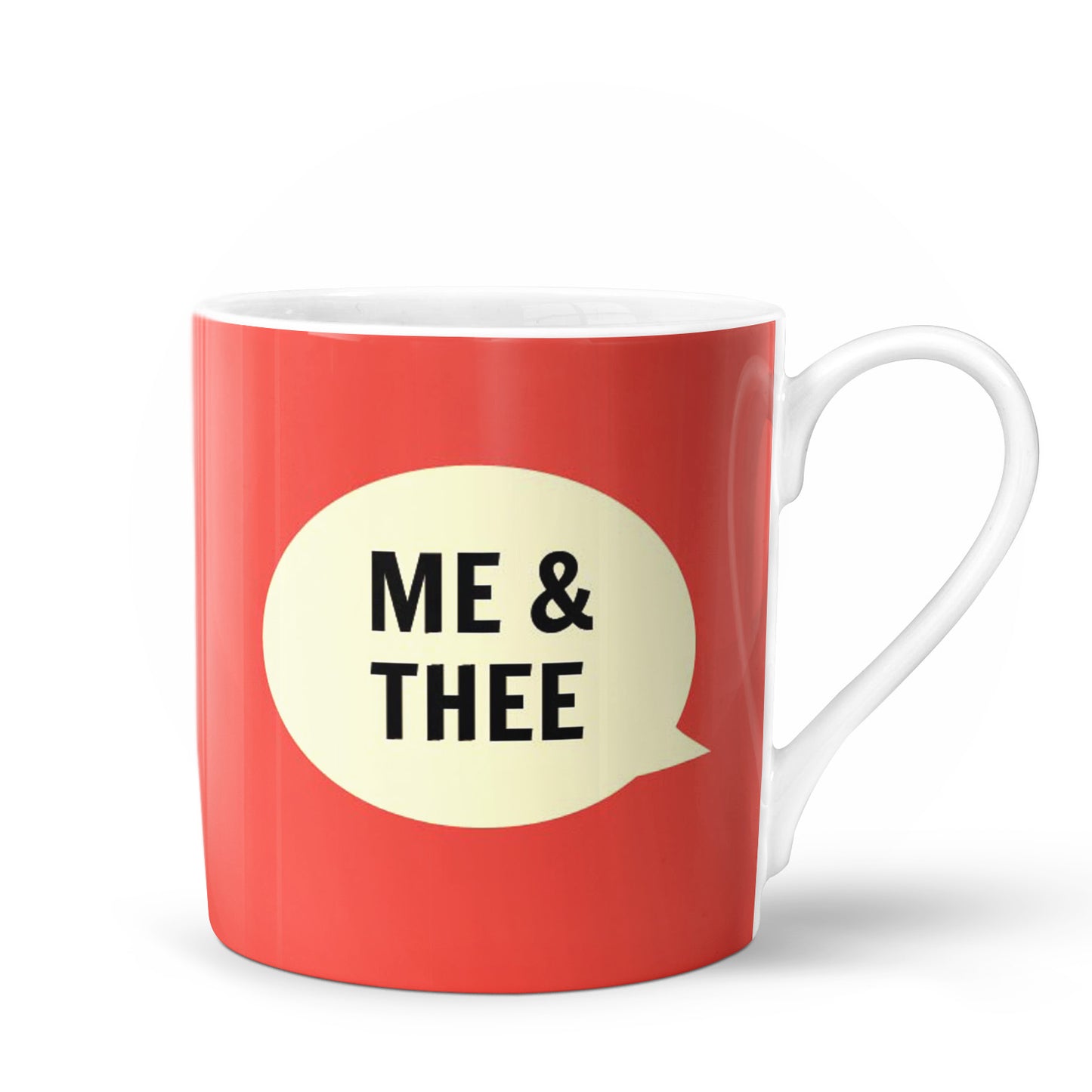 Me & Thee Bone China Mug - The Great Yorkshire Shop
