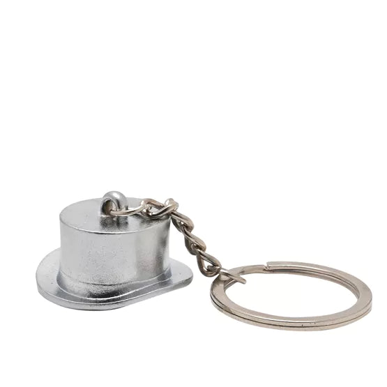 Monopoly Top Hat Game Token Keyring - The Great Yorkshire Shop