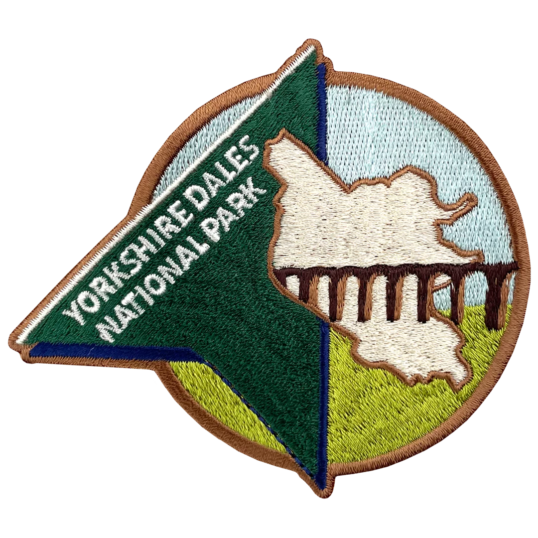Yorkshire Dales National Park Sew On Patch - The Great Yorkshire Shop