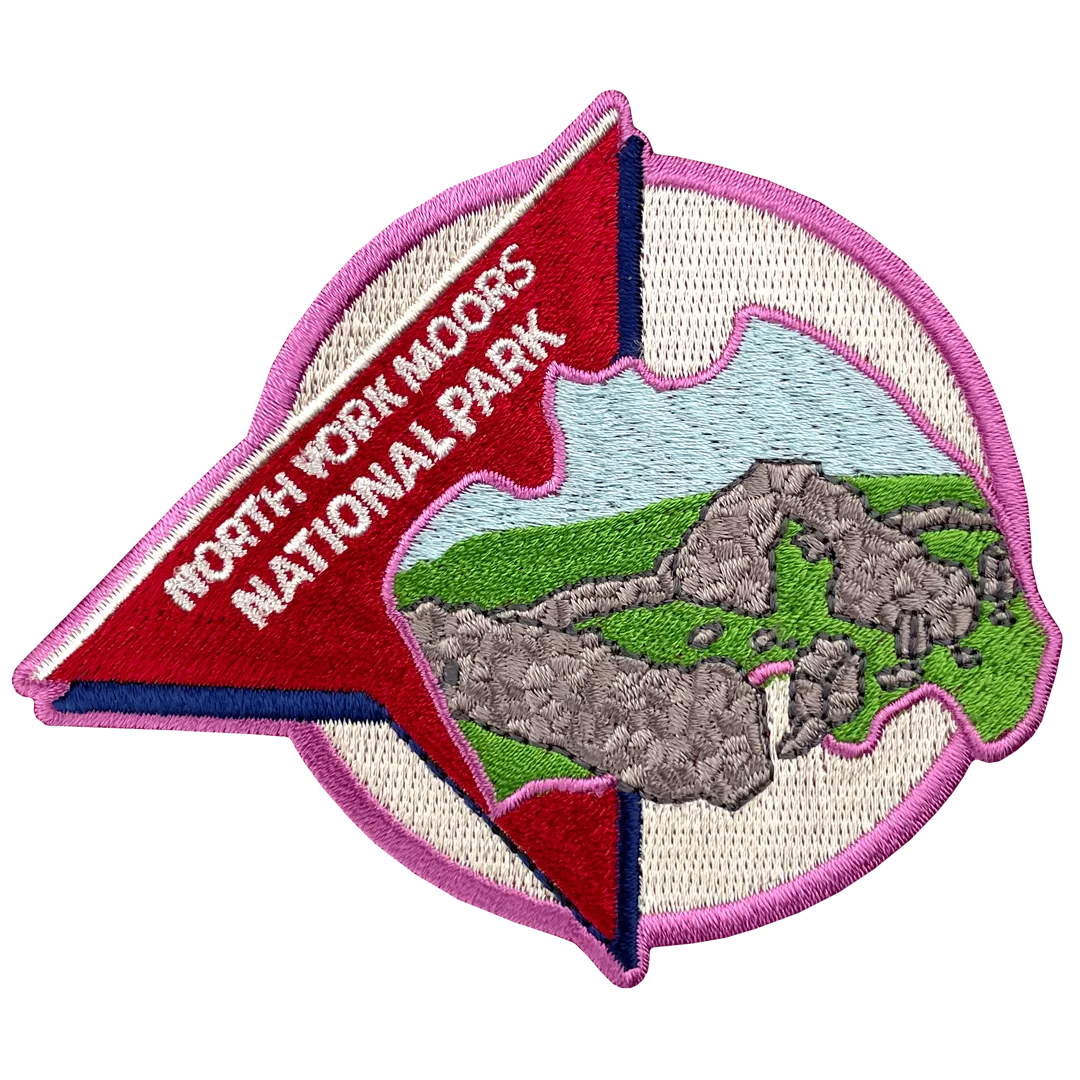 North York Moors National Park Sew On Patch - The Great Yorkshire Shop