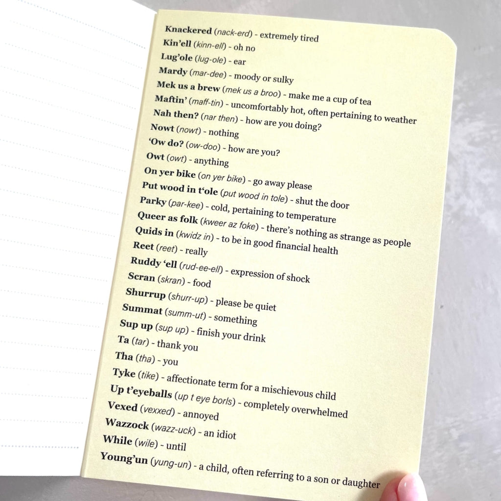 I'm Not Mardy, I'm Busy Notebook A6 Notebook - The Great Yorkshire Shop