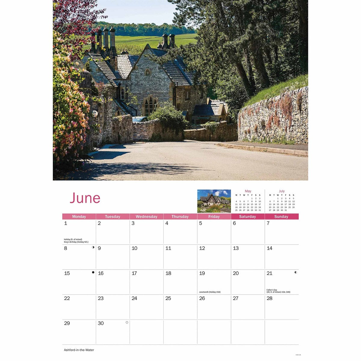 Peak District 2026 A4 Calendar - The Great Yorkshire Shop