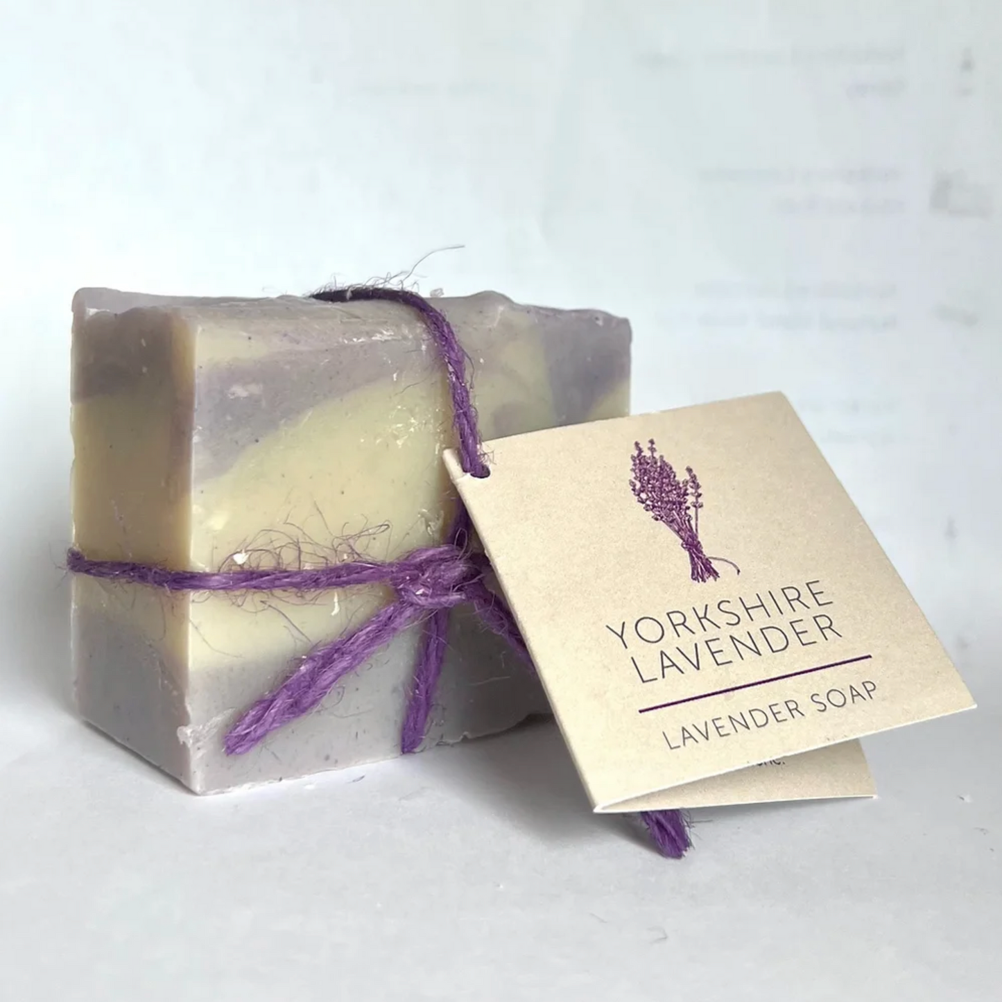 Yorkshire Lavender Natural Hand Soap Bar - The Great Yorkshire Shop