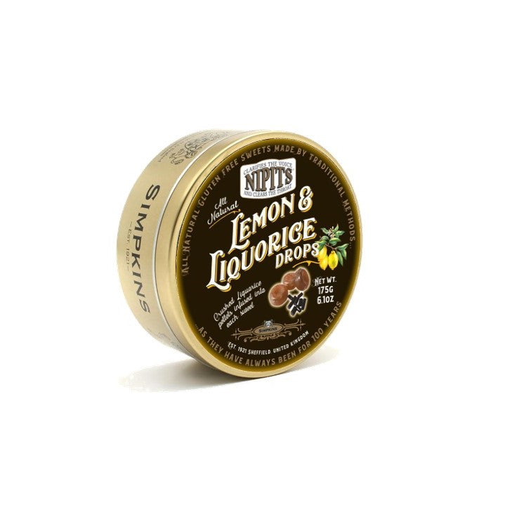 Nipits Lemon & Liquorice Drops - The Great Yorkshire Shop