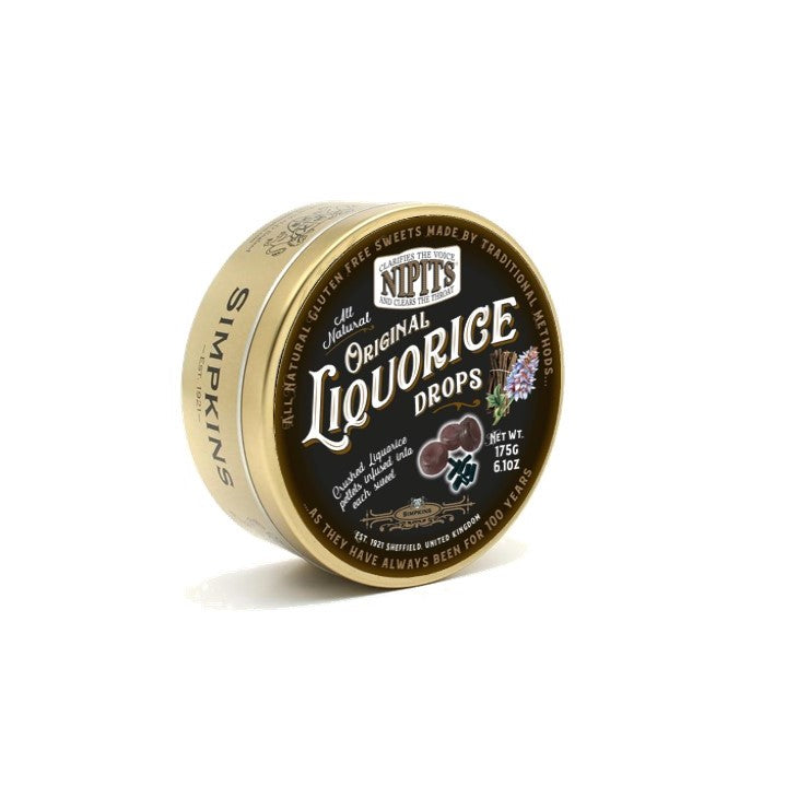 Nipits Original Liquorice Drops - The Great Yorkshire Shop