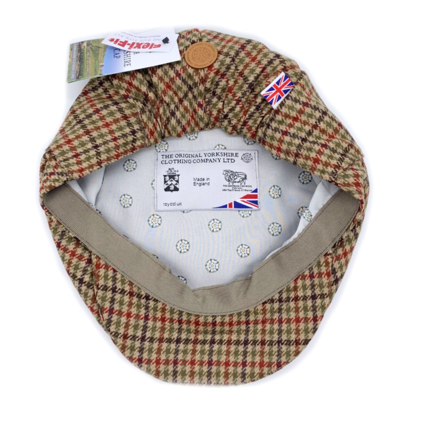 The Whippet Traditional Wool Flat Cap - The Great Yorkshire Shop