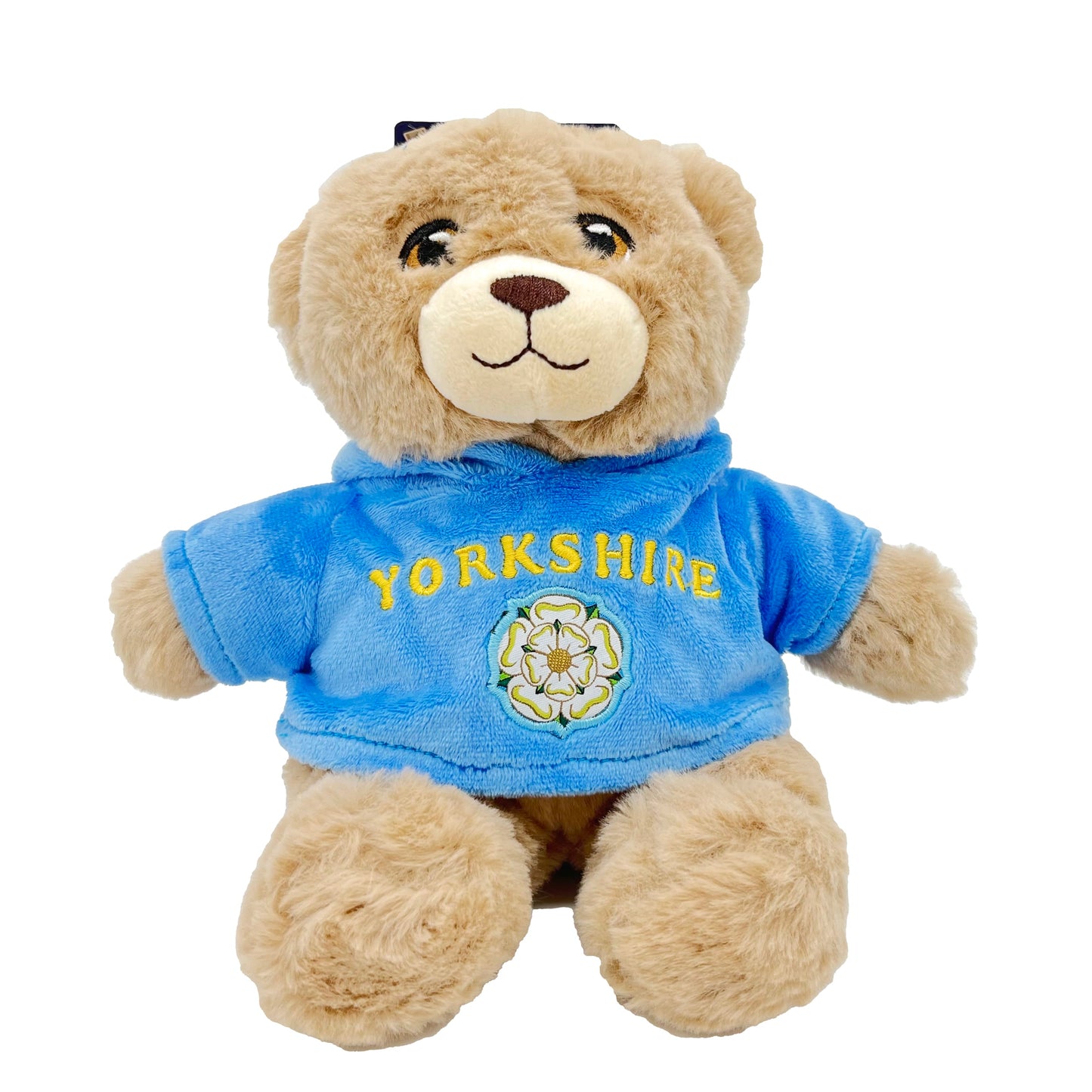 Teddy Bear in Yorkshire Fleece Hoodie - The Great Yorkshire Shop