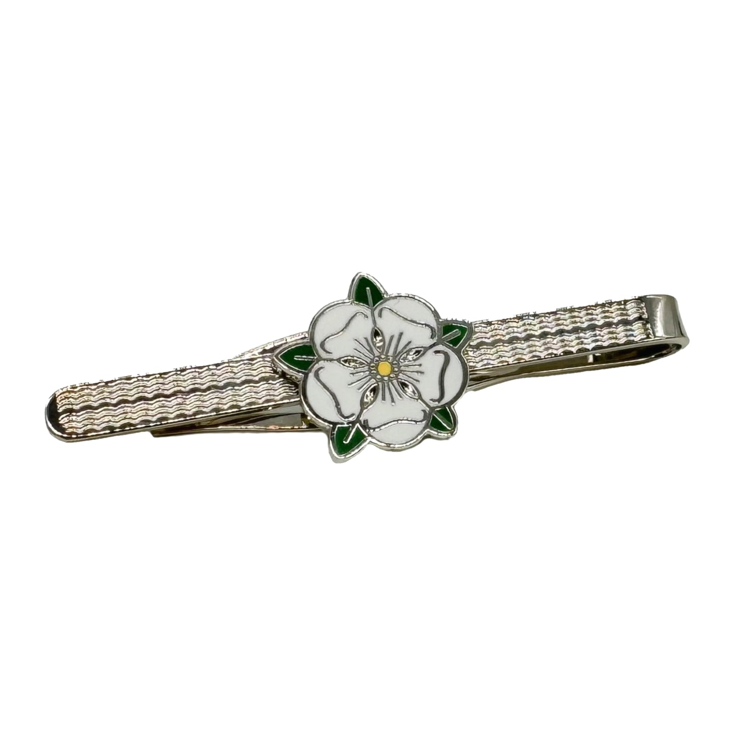 Traditional Yorkshire Rose Tie Bar - The Great Yorkshire Shop