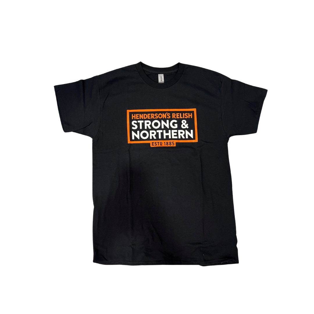 Henderson's Relish New Strong & Northern T-Shirt - The Great Yorkshire Shop