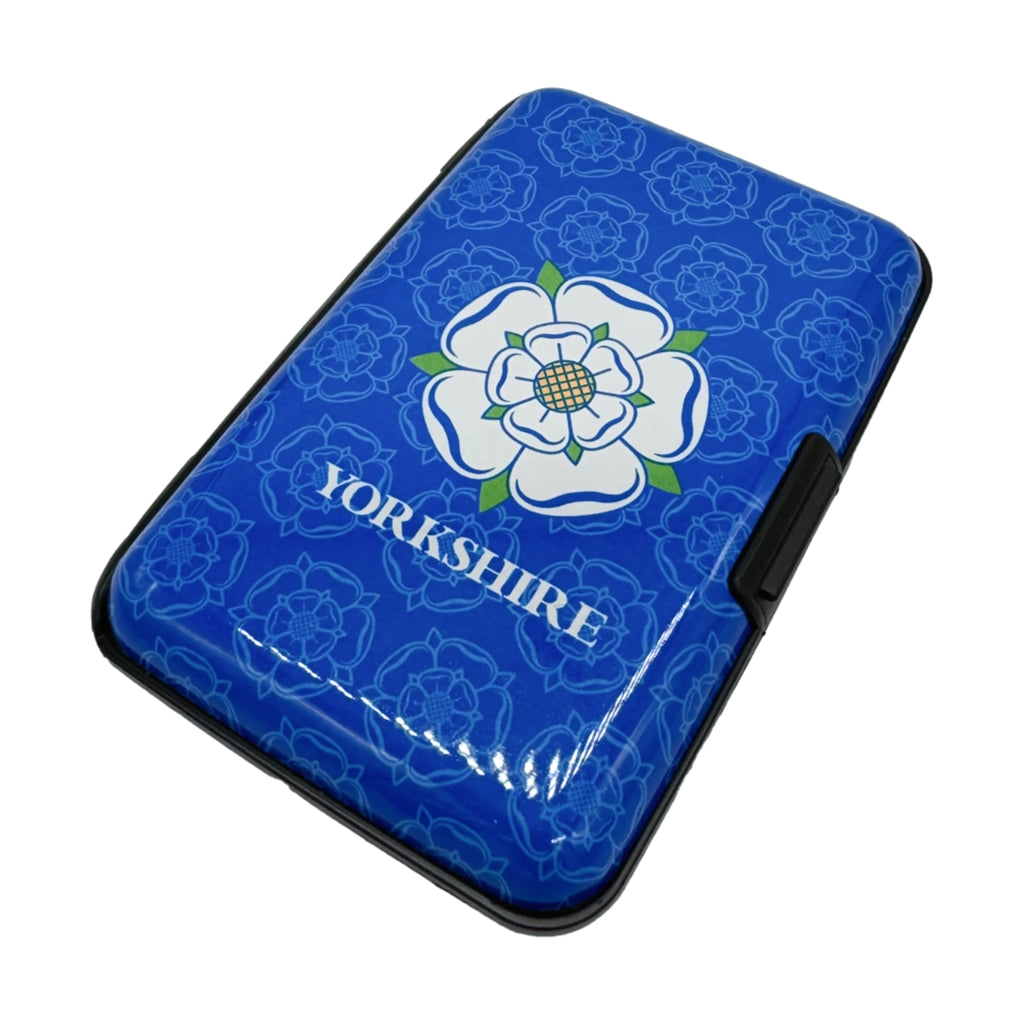 Yorkshire Aluminium RFID Secure Card Holder Case - The Great Yorkshire Shop