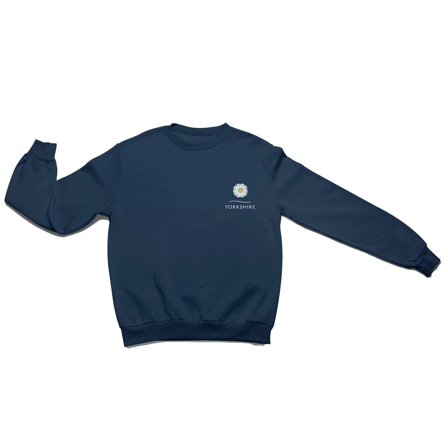 Yorkshire Rose Navy Sweatshirt - The Great Yorkshire Shop