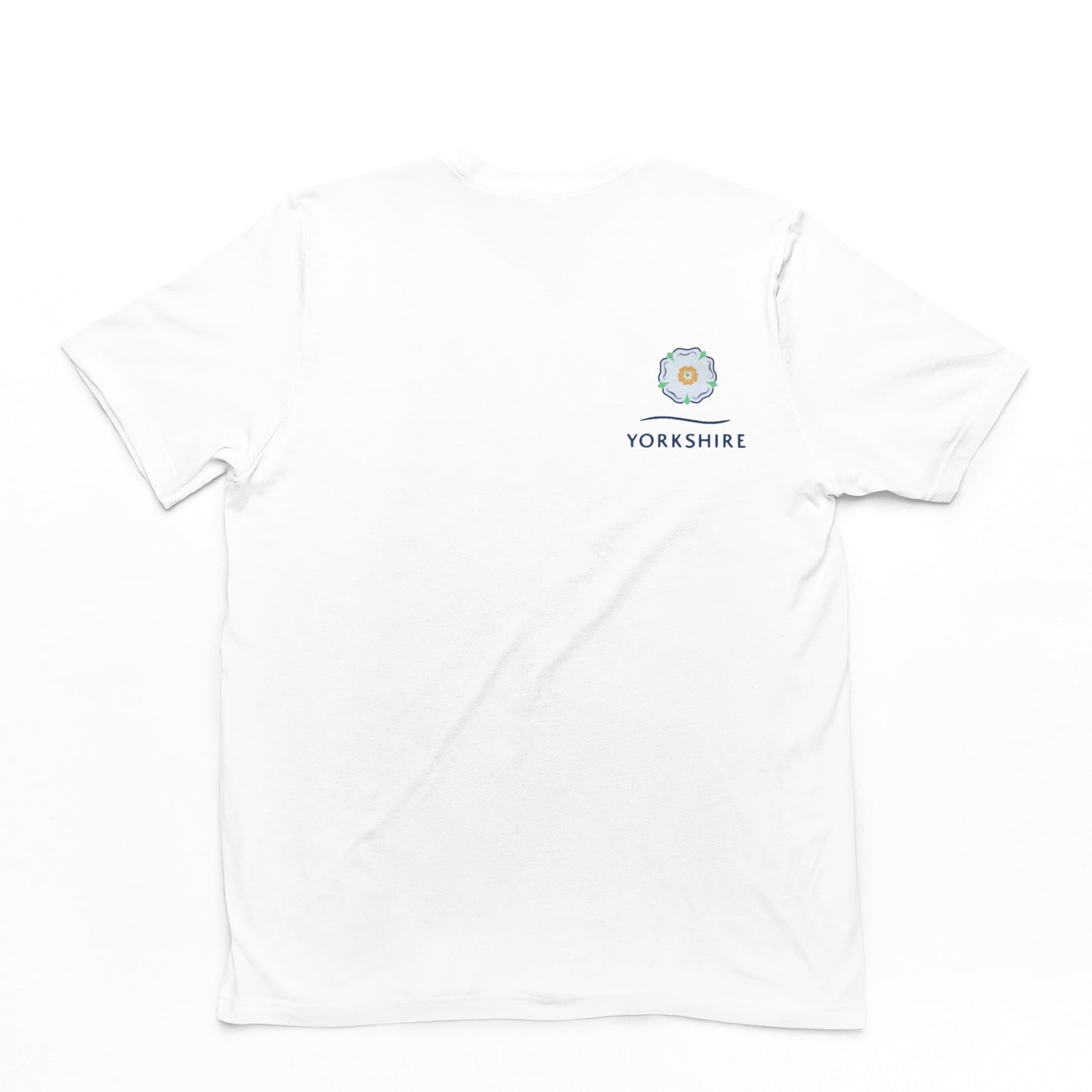 Yorkshire Rose White T-Shirt - The Great Yorkshire Shop