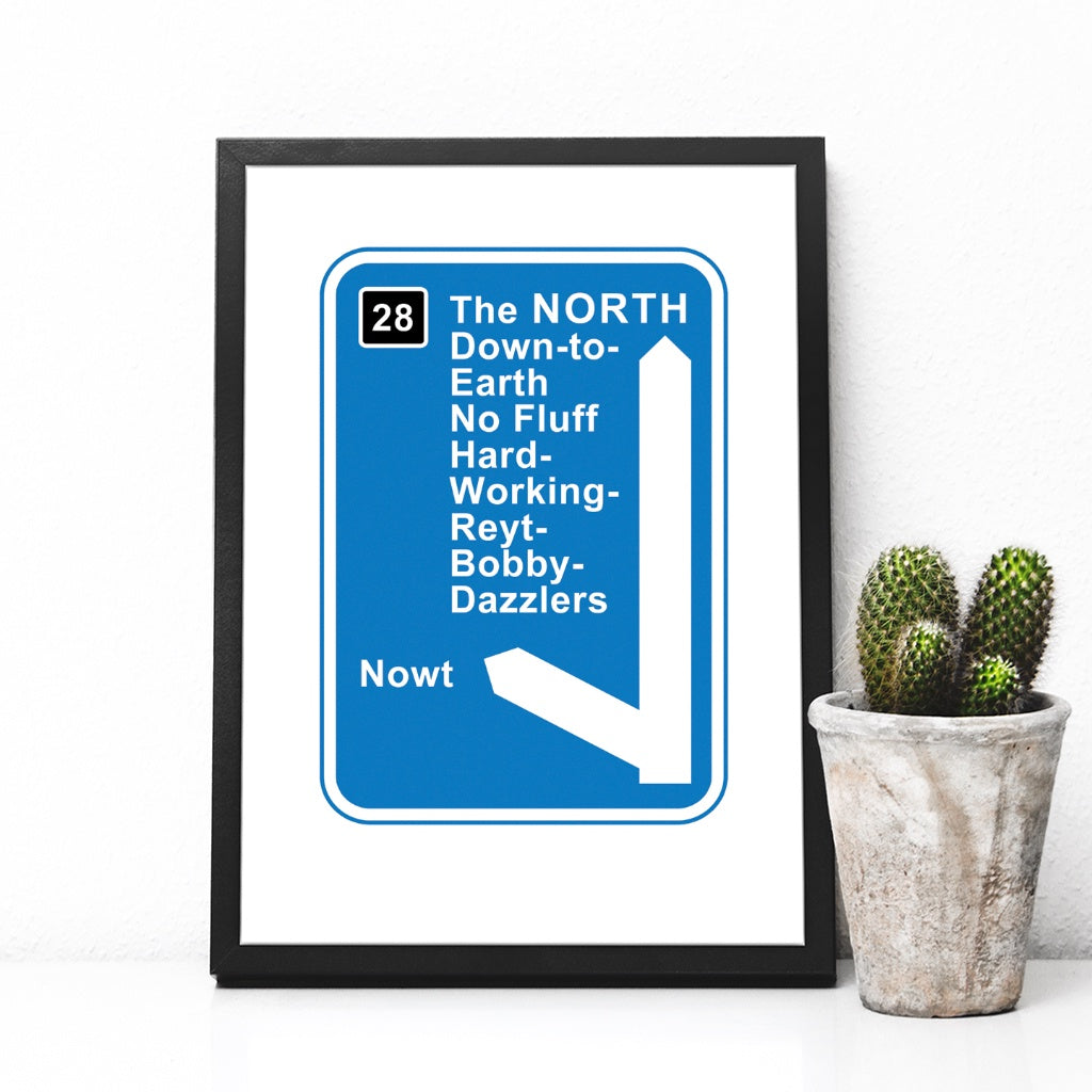 The NORTH Print - The Great Yorkshire Shop