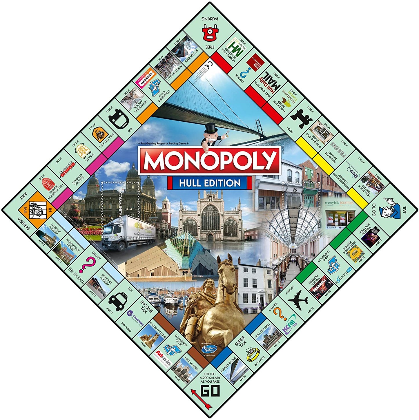 Monopoly Hull Edition Board Game - The Great Yorkshire Shop