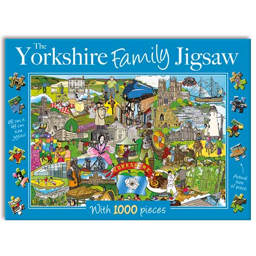 The Yorkshire Family Jigsaw Puzzle 1000 Piece - The Great Yorkshire Shop