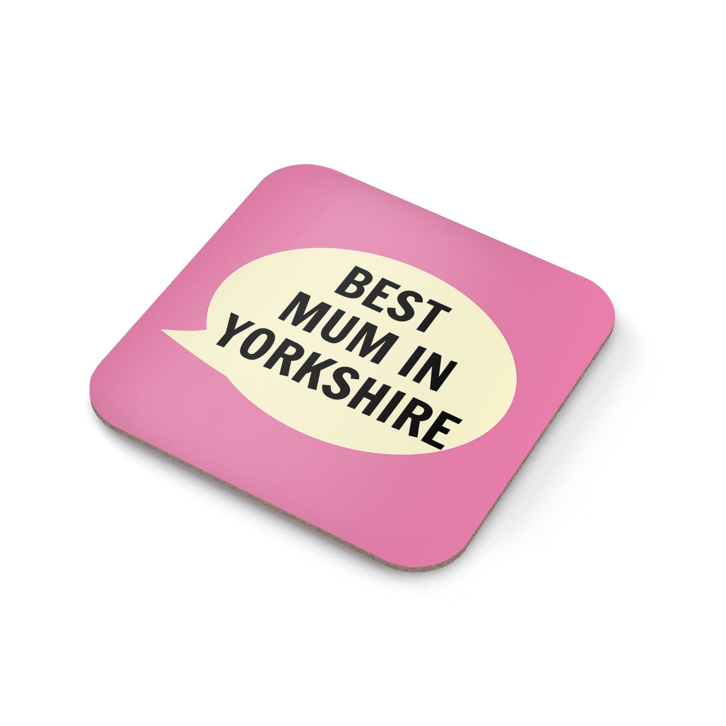 Best Mum In Yorkshire Coaster - The Great Yorkshire Shop