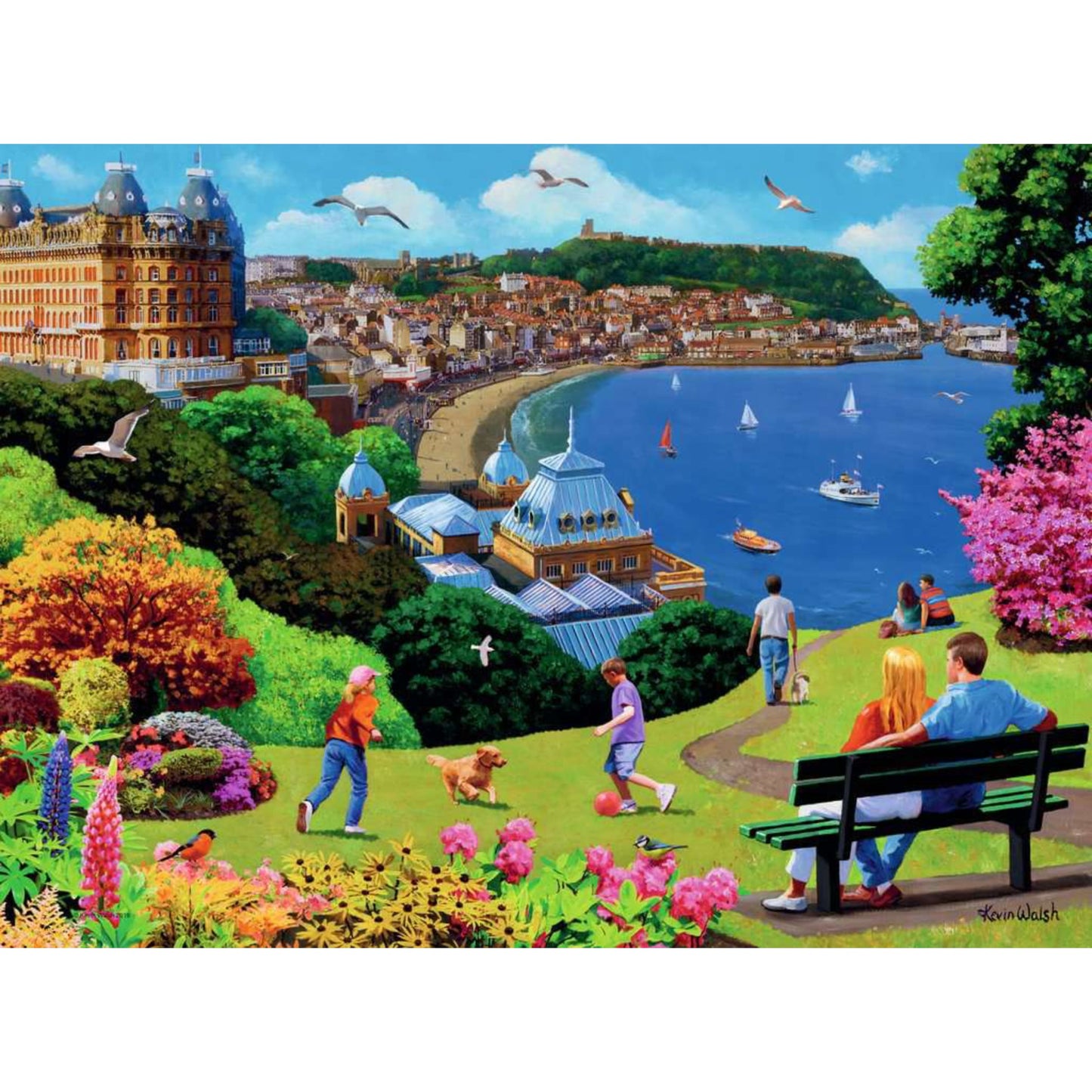 Happy Days, Look North! Jigsaw Puzzle 4x500 Piece - The Great Yorkshire Shop