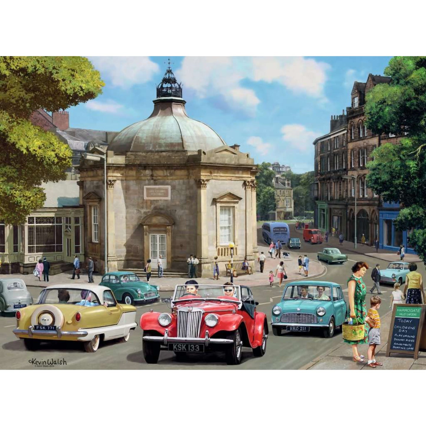 Happy Days, Look North! Jigsaw Puzzle 4x500 Piece - The Great Yorkshire Shop