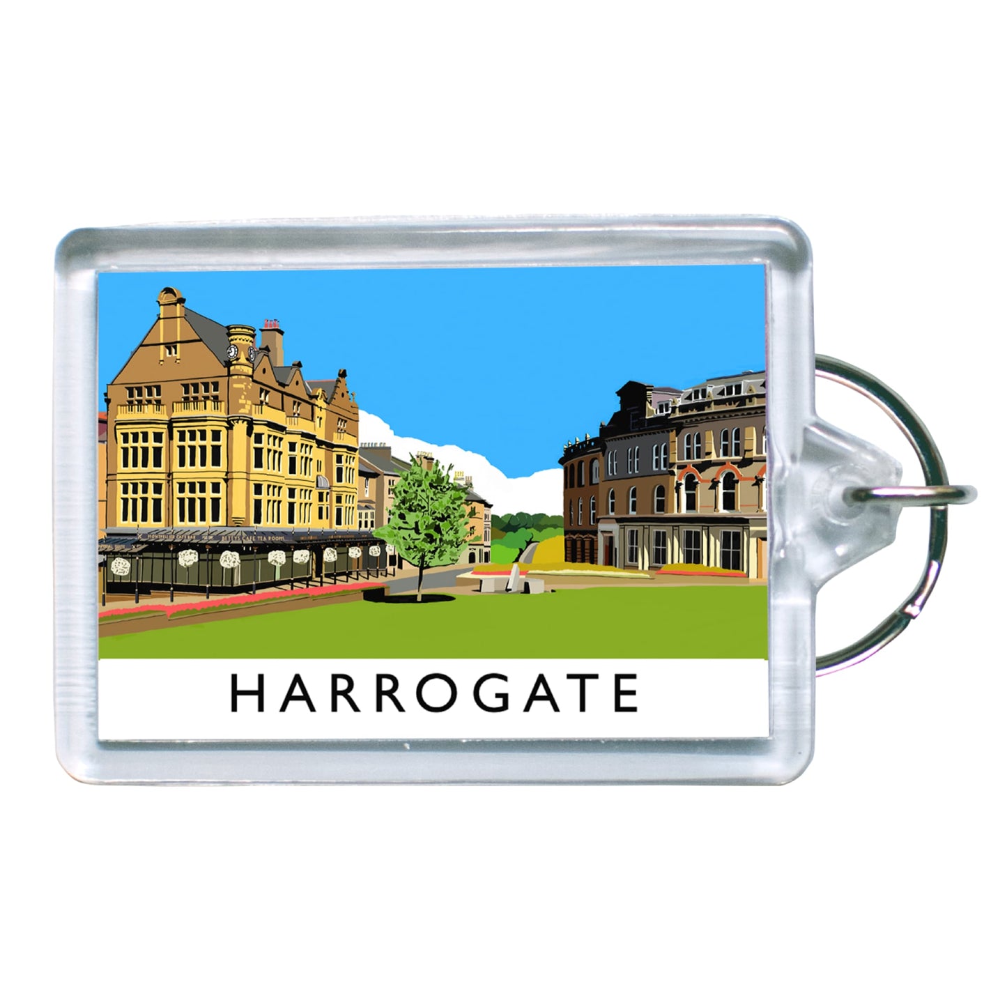 Harrogate Keyring - The Great Yorkshire Shop